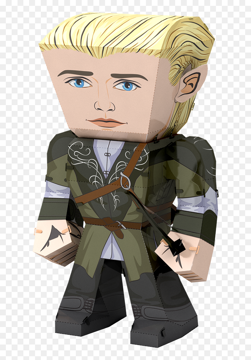 Legends - Legolas - Metal Earth Lord Of The Rings, HD Png Download - legolas png