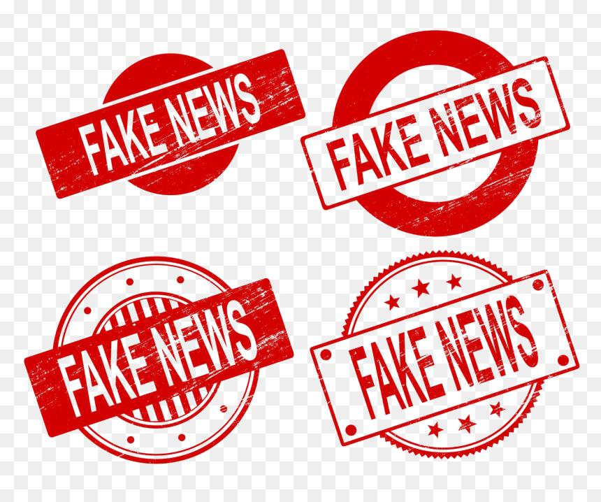 Fake News Stamp Png Image, Transparent Png - fake png