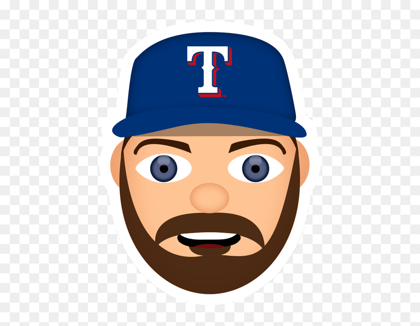 Texas Rangers Sticker - Emoji For Chicago Cubs Players, HD Png Download - texas rangers png