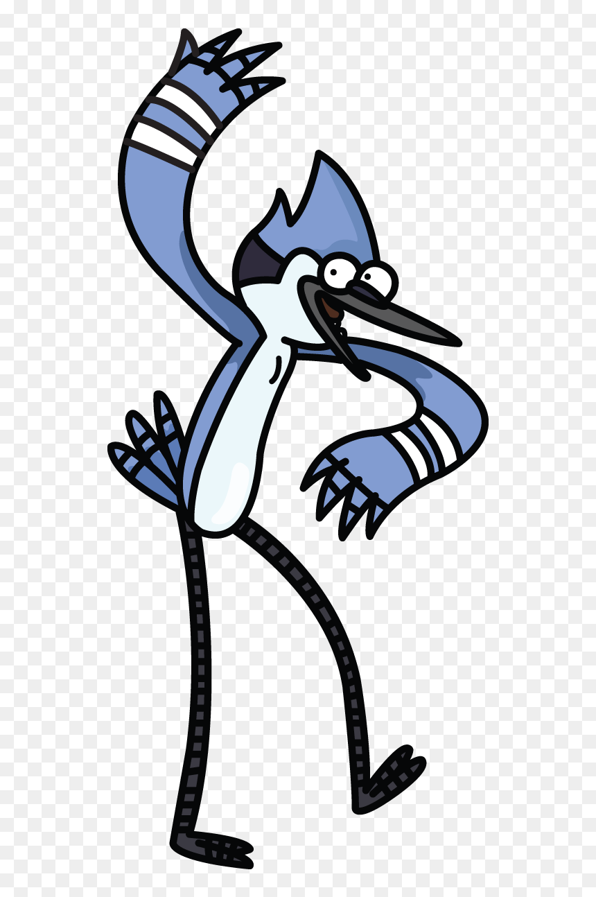Mordecai Http Drawingmanuals Com - Regular Show Mordecai Drawing, HD Png Download - mordecai png