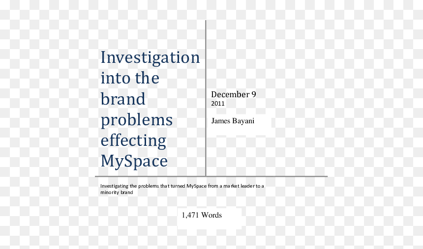 Document, HD Png Download - myspace png