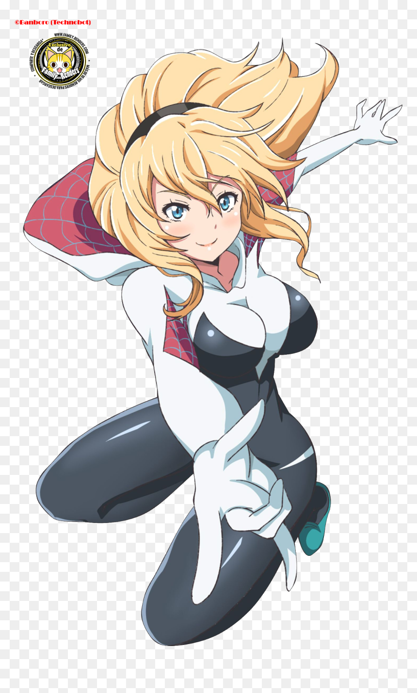 Spider Gwen And Gwenpool - Gwen Stacy Spider Gwen, HD Png Download - spider gwen png