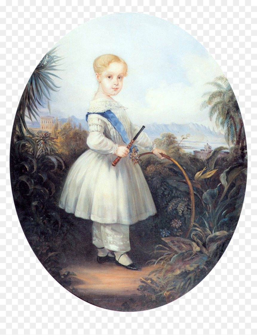 Full Length Oil Portrait Of The Prince Imperial As - Afonso Prince Imperial Of Brazil, HD Png Download - imperial aquila png