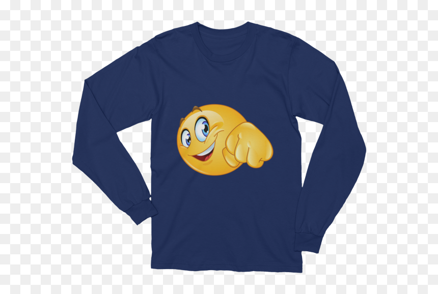 Unisex Fist Bump Emoji Long Sleeve T-shirt - Christmas Messages Funny T Shirts, HD Png Download - fist emoji png