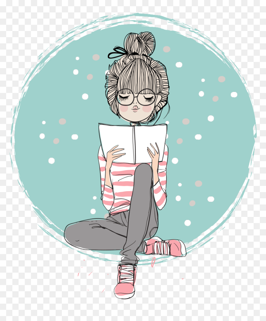 Lieze Neven - Girl Writing In Diary Drawing, HD Png Download - wattpad png