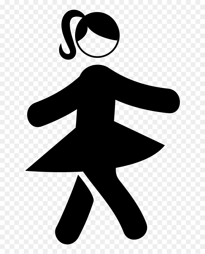 Girl Walking Vector Icon, HD Png Download - girl walking png