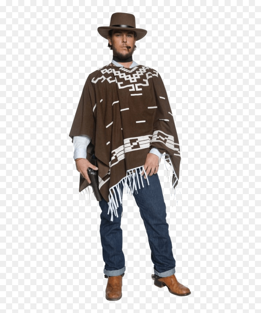 Clint Eastwood Fancy Dress , Png Download - Costume Clint Eastwood Western, Transparent Png - clint eastwood png