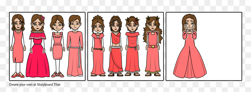 Cartoon, HD Png Download - prom dress png