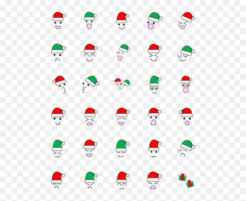 Clip Art, HD Png Download - santa emoji png