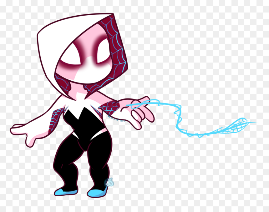 Spider Gwen Animated Gif , Png Download - Spider Gwen Chibi Png, Transparent Png - spider gwen png