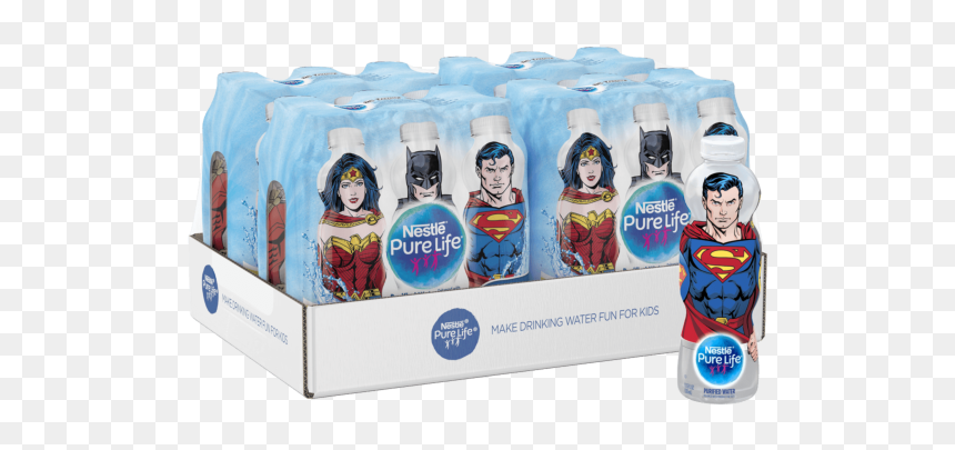Bottled Water, HD Png Download - dc comics png