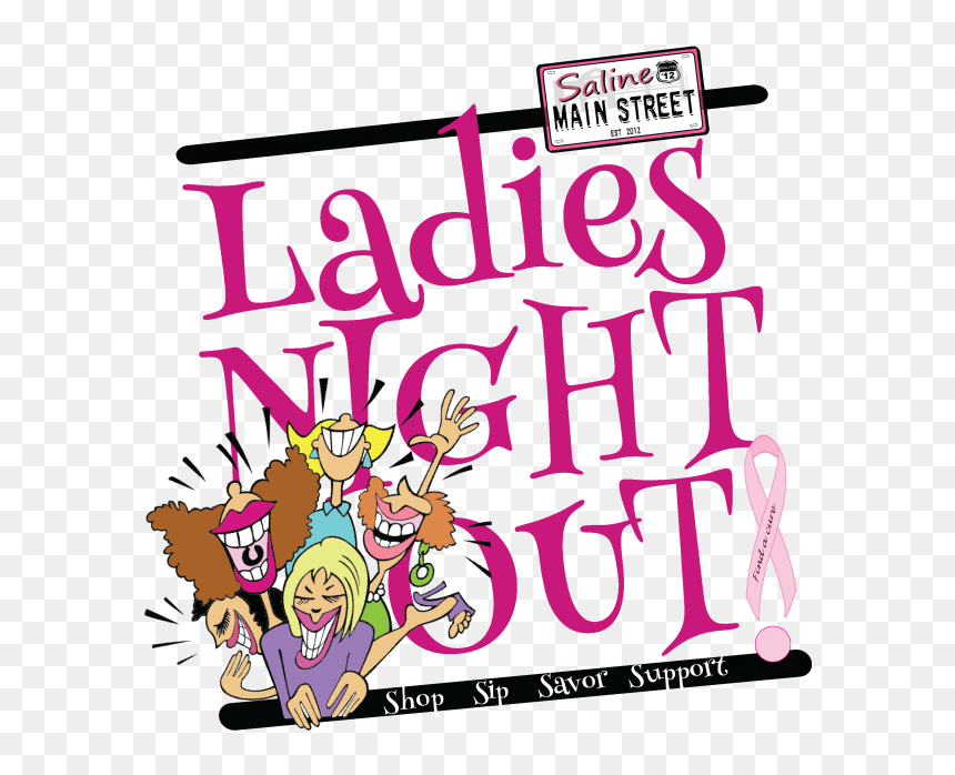 Thumb Image - Clip Art Ladies Night Out, HD Png Download - ladies night png