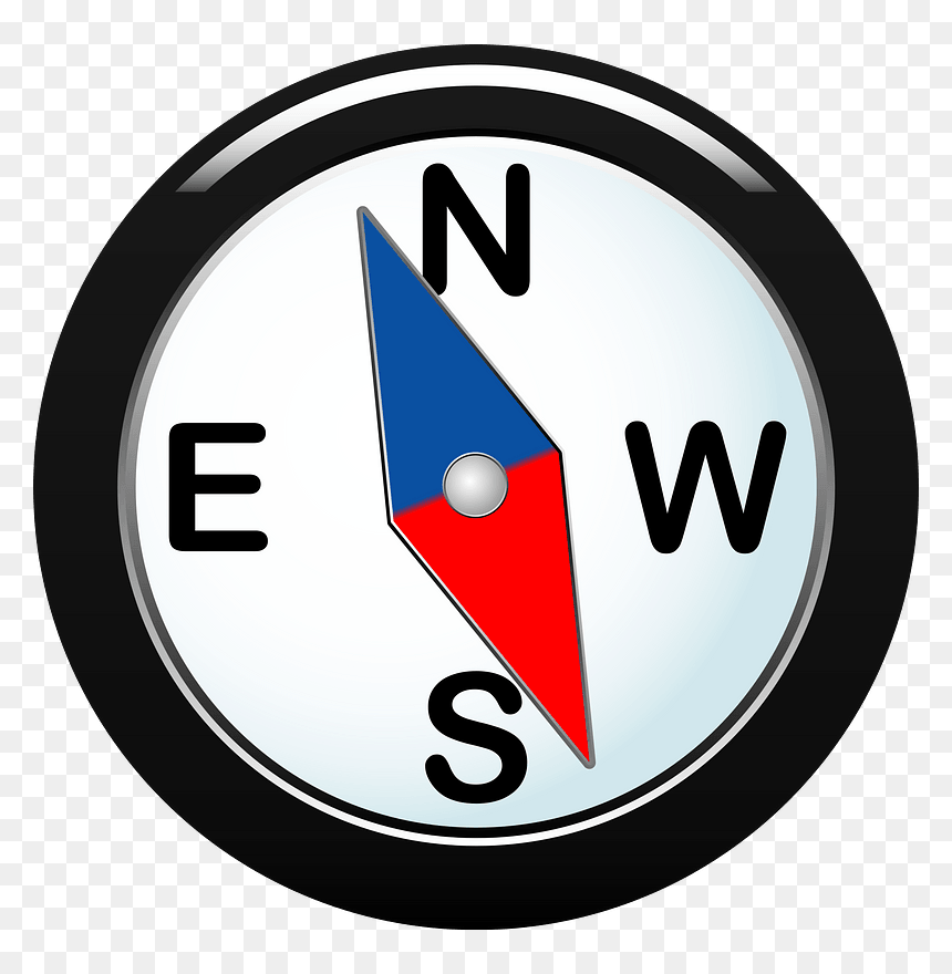Compass Clipart - Compass, HD Png Download - compass transparent png