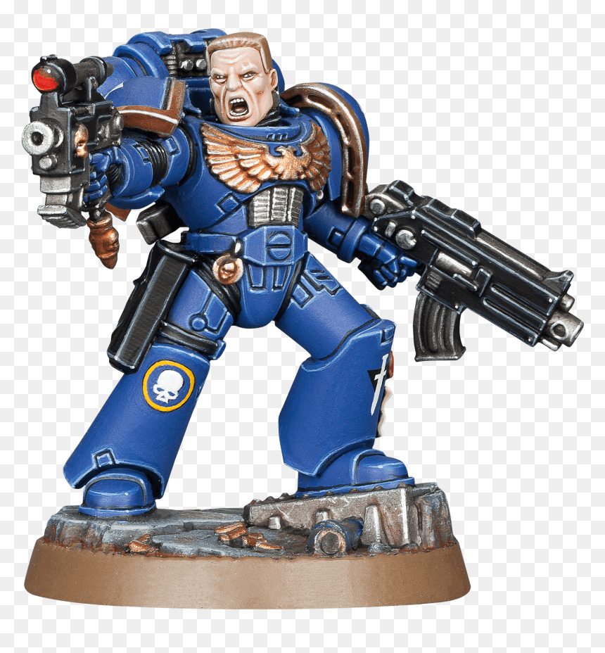 Brother Garus - Warhammer Space Marine Heroes, HD Png Download - imperial aquila png