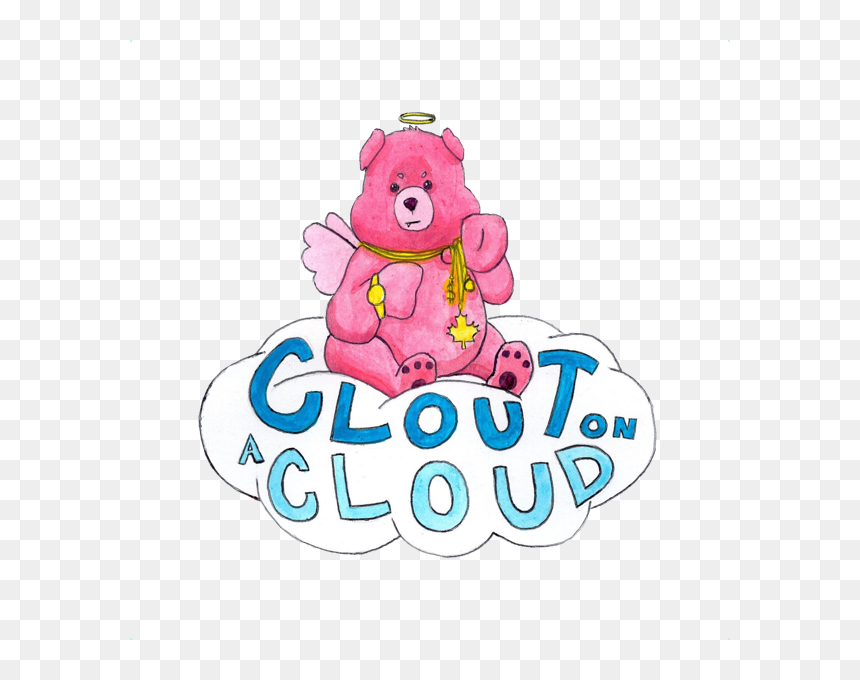 Clout On A Cloud Logo - Cartoon, HD Png Download - clout png