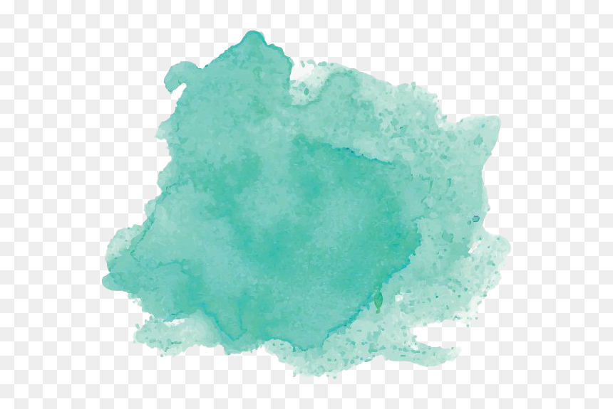Watercolor - So Jesus Tem As Aguas Que Eu Preciso, HD Png Download - green watercolor png