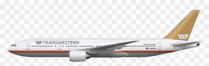Direct Link To This Image File - Boeing 777 200 Png, Transparent Png - boeing png