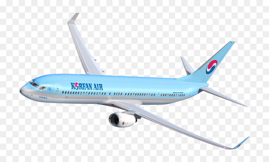 Korean Air Boeing 737 800, HD Png Download - boeing png