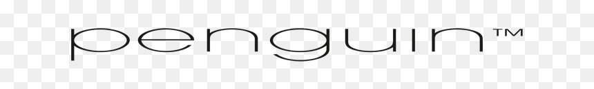 Penguin Logo - Calligraphy, HD Png Download - penguins logo png