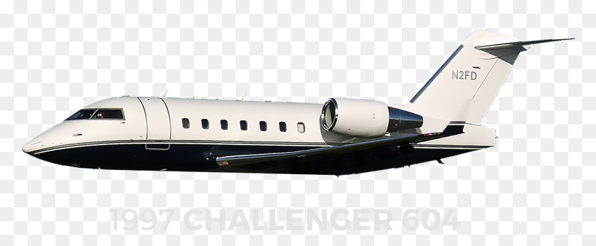 Bombardier Challenger 600, HD Png Download - challenger png