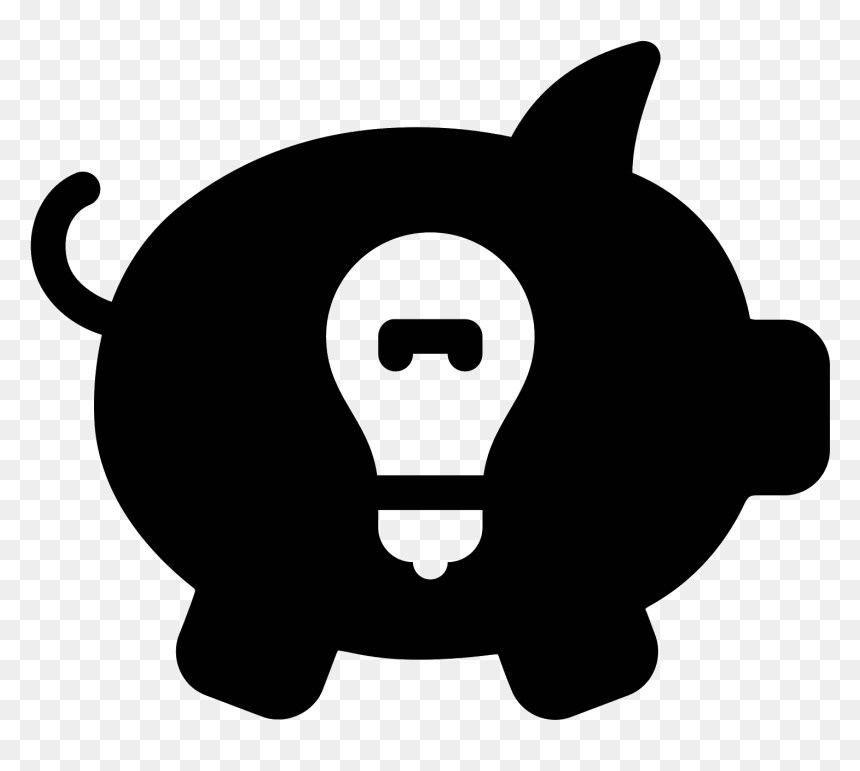 Idea Bank Filled Icon - Portable Network Graphics, HD Png Download - idea icon png