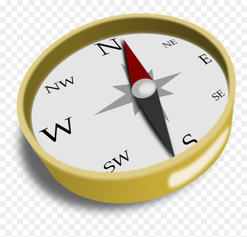 Transparent Compass Transparent Png - Exploration Png, Png Download - compass transparent png