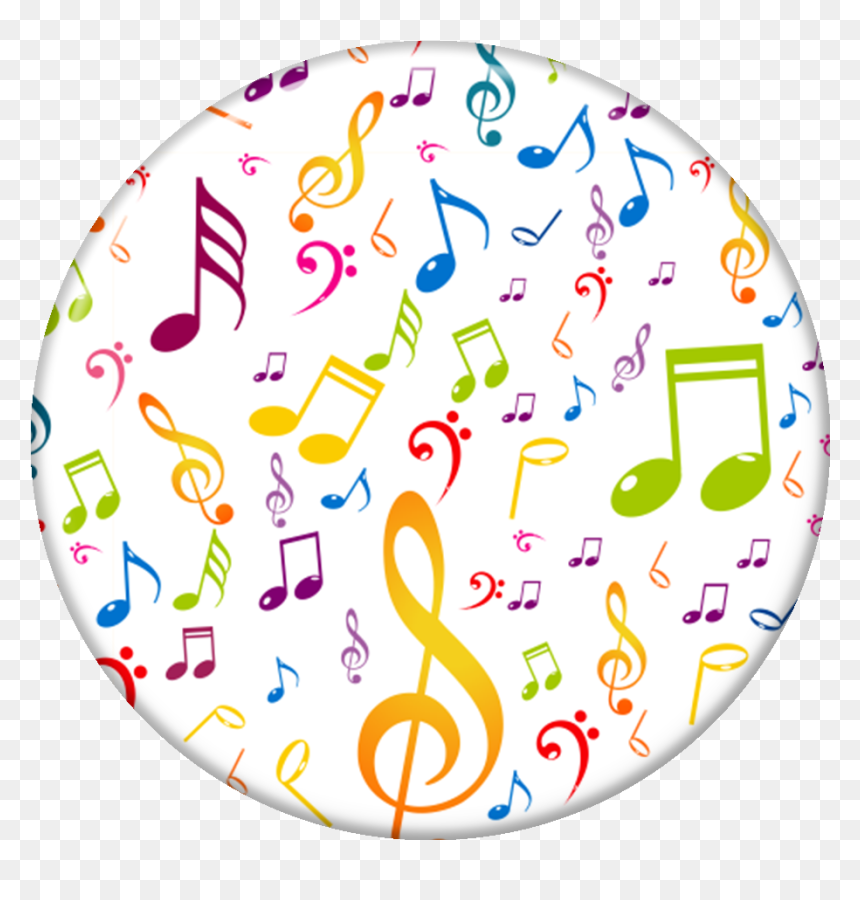 Pop Selfie Notas Musicais - Music, HD Png Download - notas musicais png