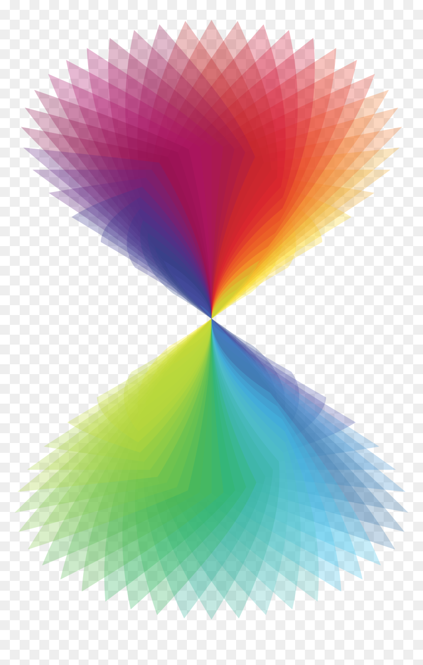 Rainbow Hourglass Clip Arts - Rainbow Hourglass, HD Png Download - hourglass icon png