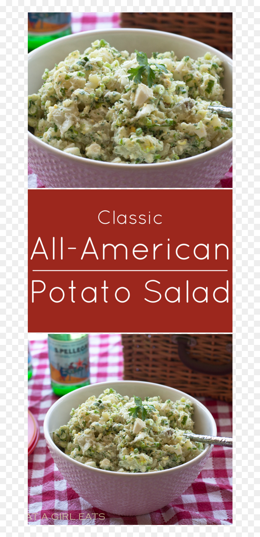 Classic All-american Potato Salad Gluten Free - Risotto, HD Png Download - potato salad png