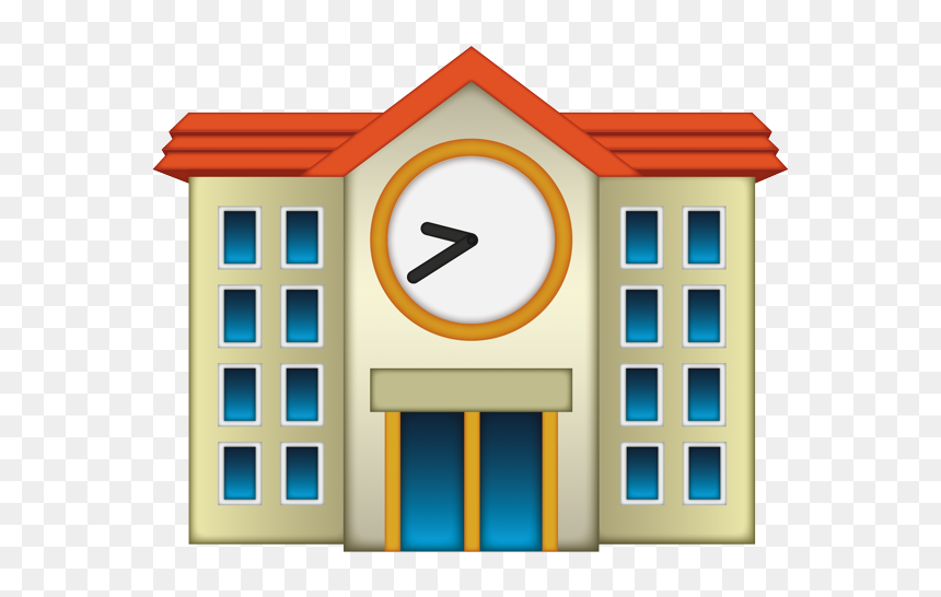 House, HD Png Download - school emoji png
