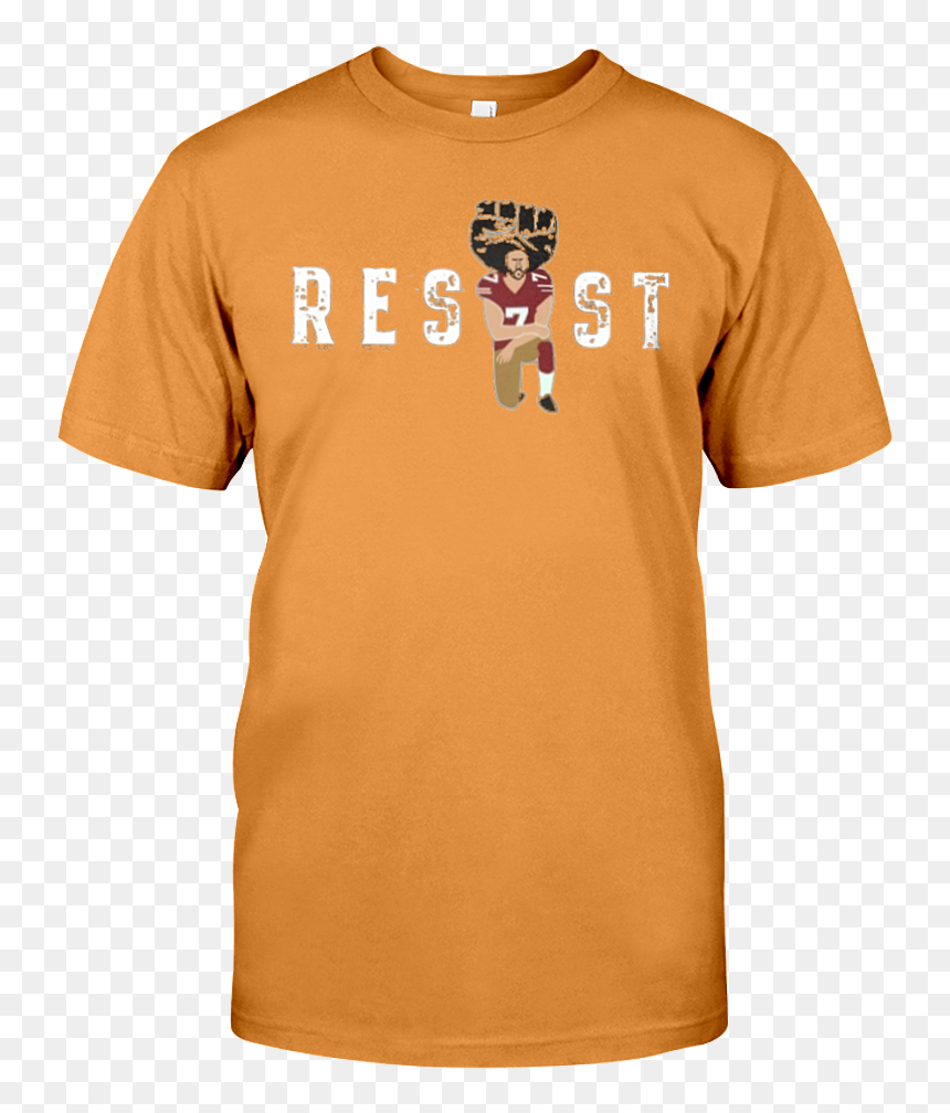 Colin Kaepernick Resist T Shirt - T-shirt, HD Png Download - colin kaepernick png