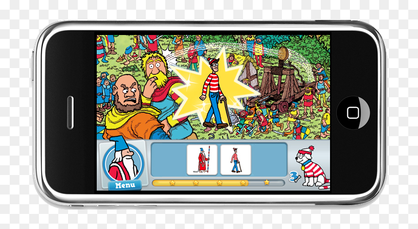 Iphone, HD Png Download - where's waldo png