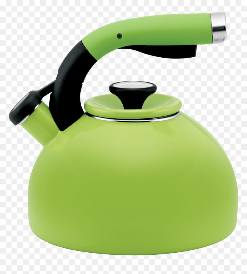 Green Kettle Png Image - Зеленый Чайник Png, Transparent Png - kettle png