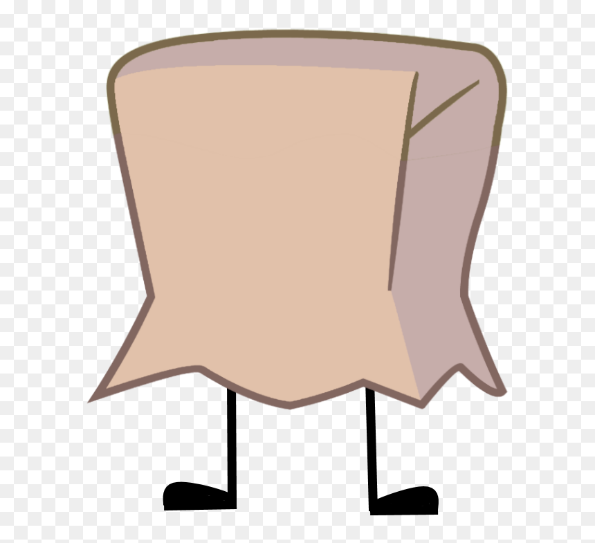 Yes Its Barf Bag But Upside Down And Empty Clipart - Paper Bag Upside Down, HD Png Download - barf png