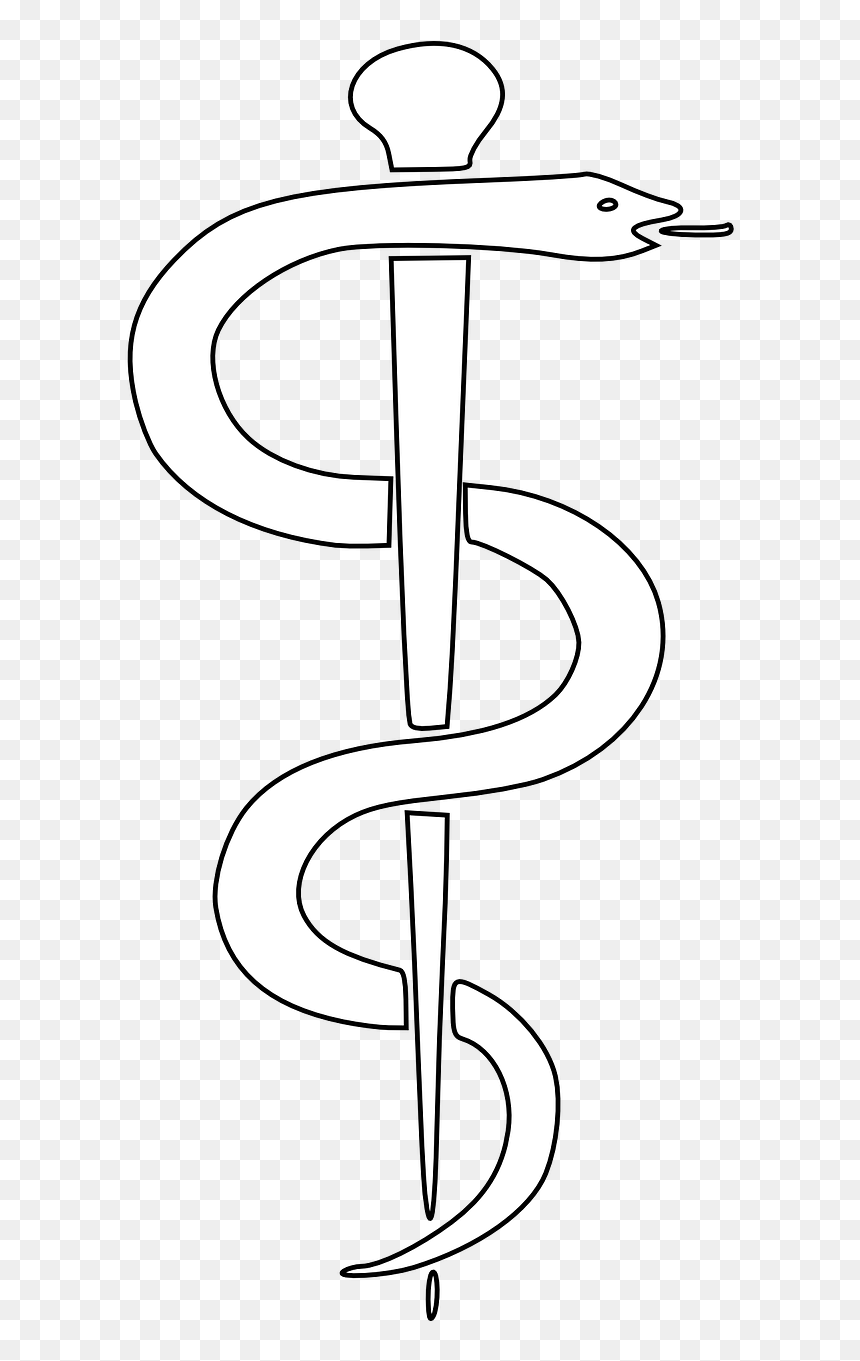 Rod Of Asclepius, HD Png Download - rod of asclepius png