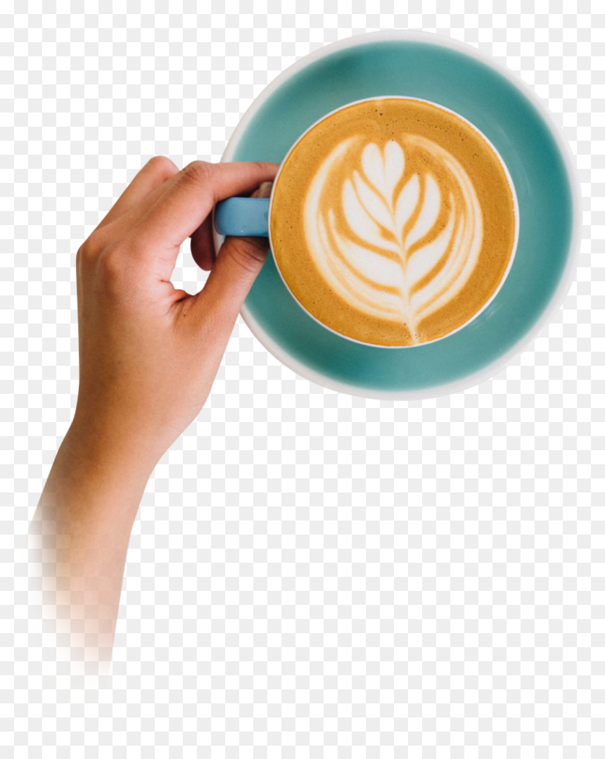 Coffee-latte - White Coffee, HD Png Download - barista png