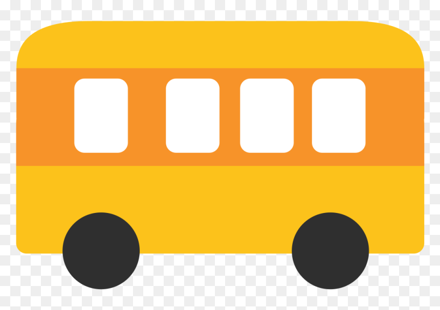 Transparent School Bus Clipart Png, Png Download - school emoji png
