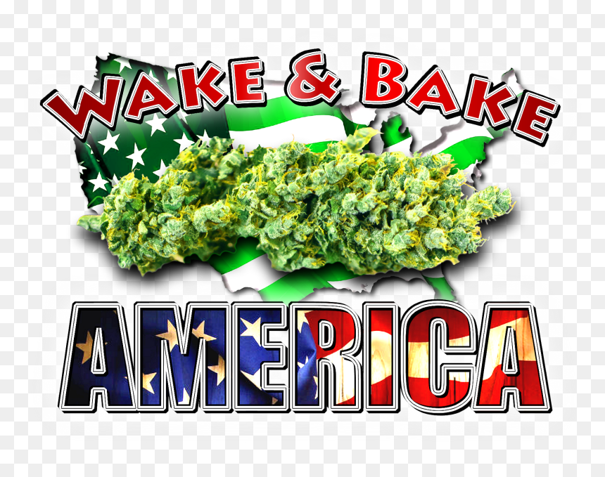 Wake And Bake America, HD Png Download - pile of weed png