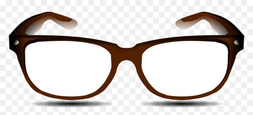 Brown,sunglasses,vision Care - Brown Glasses Clipart, HD Png Download - glasses vector png