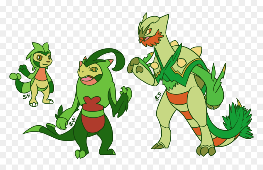 Cartoon, HD Png Download - sceptile png