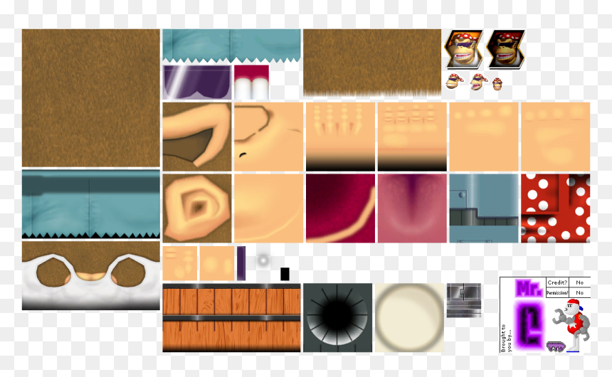 Click For Full Sized Image Funky Kong - Wii Donkey Kong Barrel Blast Funky Kong, HD Png Download - funky kong png