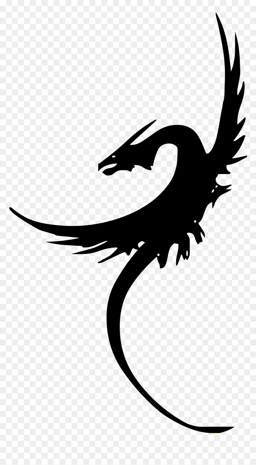Dragon Tattoo Png, Transparent Png - chinese dragon vector png