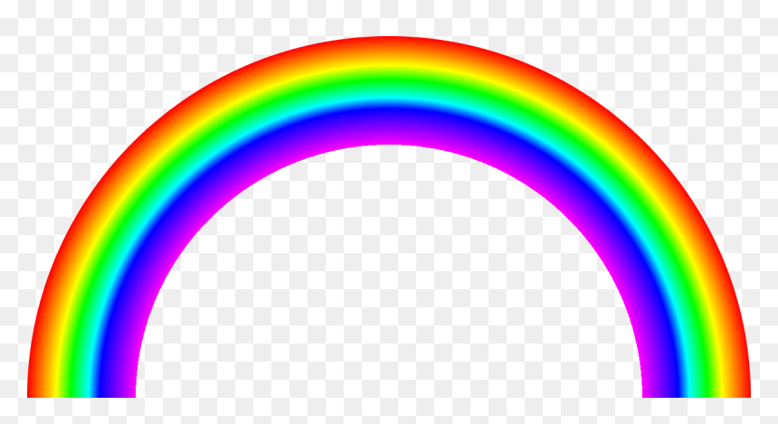 Animated Rainbows, HD Png Download - rainbow gradient png