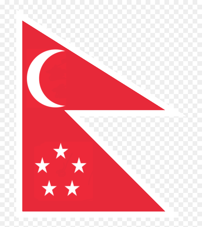 Flag , Png Download - Flag, Transparent Png - singapore flag png