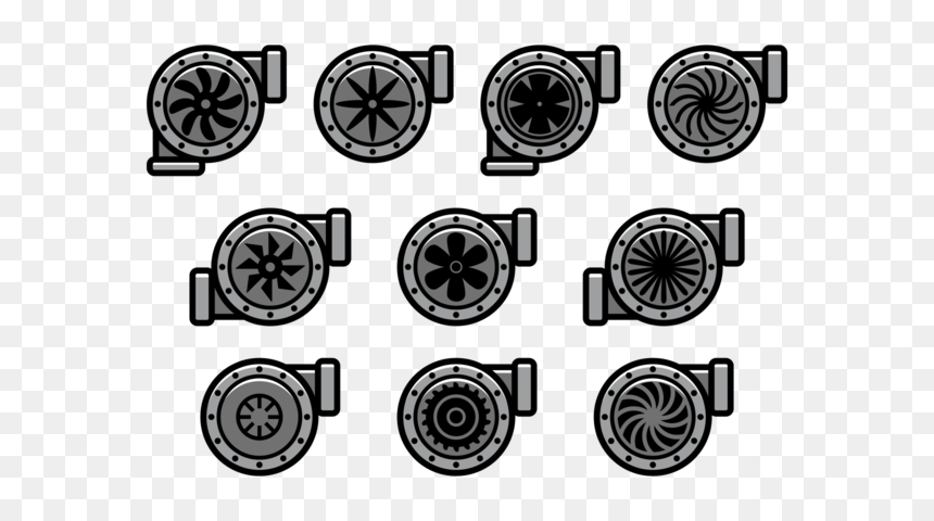 Turbocharger Vector Icons - Icon, HD Png Download - turbocharger png