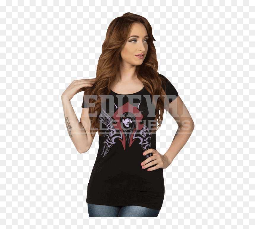 Lady Sylvanas Windrunner Png - Sylvanas Windrunner Leggings, Transparent Png - sylvanas png