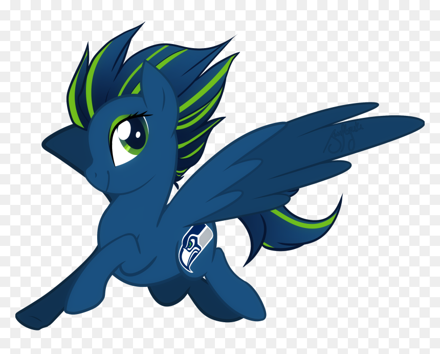 My Little Pony Seahawks , Png Download - Seahawk Pony, Transparent Png - seattle seahawks png