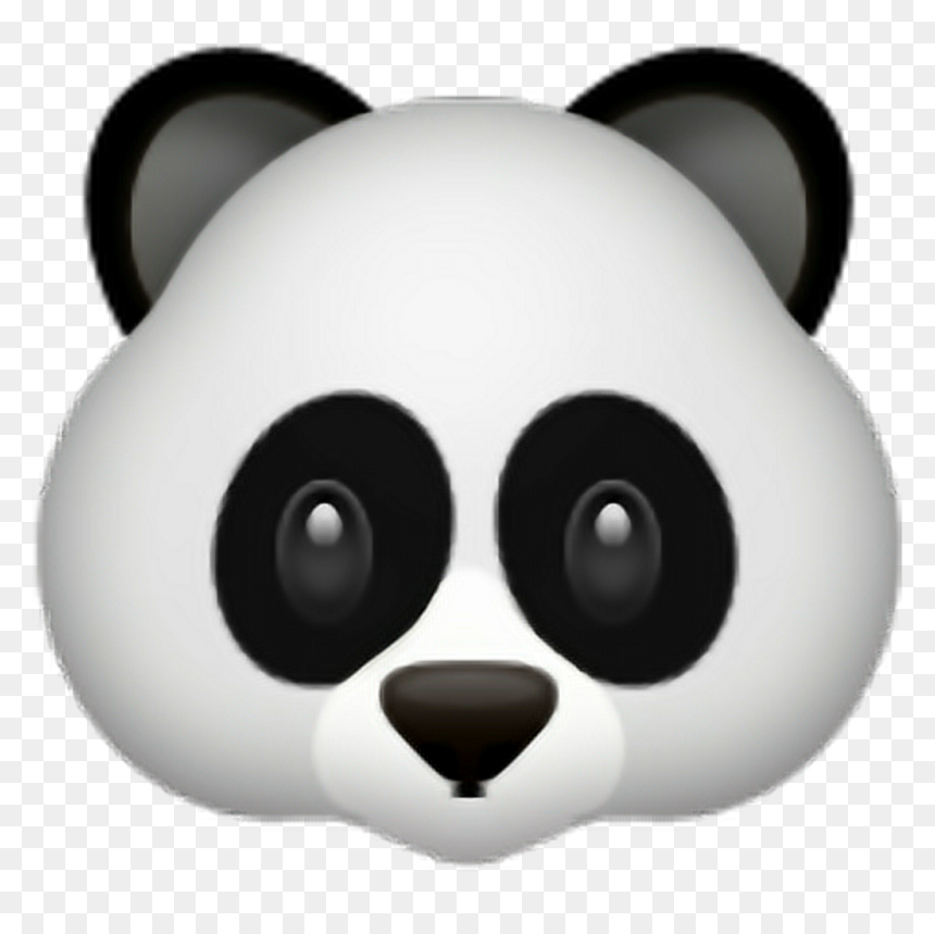 Apple Emoji Panda , Png Download, Transparent Png - panda emoji png