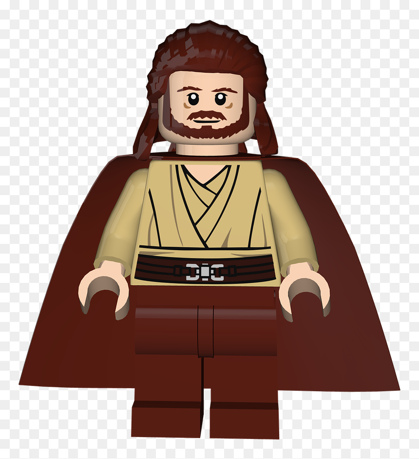 Cartoon, HD Png Download - qui gon jinn png