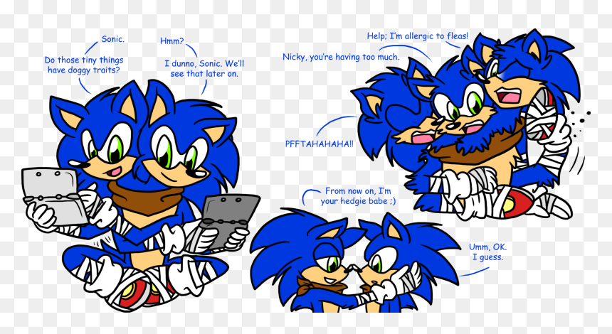Doodle Sonic, HD Png Download - sonic boom png